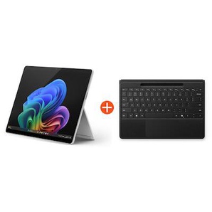 Microsoft Surface Pro (11. Edition) Copilot+ PC 13 OLED 2in1 Platin Snapdragon® X Elite 16GB/512GB SSD Win11 EP2-08363 ohne Netzteil inkl. MS Surface Pro Flex Keyboard schwarz EP2-08363+ZQZ-00006