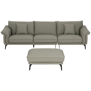 Mid.you 3-Sitzer-Sofa, Taupe, Textil, Füllung: Polyester, 289x84x92 cm, Wohnzimmer, Sofas & Couches, Sofas, 3-Sitzer Sofas