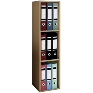 Mid.you Aktenregal, Buche, 34x115x29 cm, Arbeitszimmer, Büroregale, Aktenregale