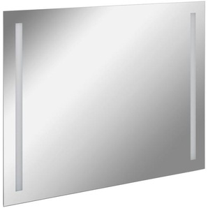Mid.you Badezimmerspiegel, Glas, rechteckig, F, 100x75x2 cm, Badezimmer, Badezimmerspiegel, Badspiegel