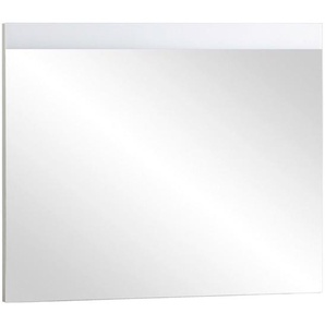 Mid.you Badezimmerspiegel, Silber, Glas, rechteckig, F, 100x72x3 cm, Made in Germany, in verschiedenen Größen erhältlich, Badezimmer, Badezimmerspiegel, Badspiegel