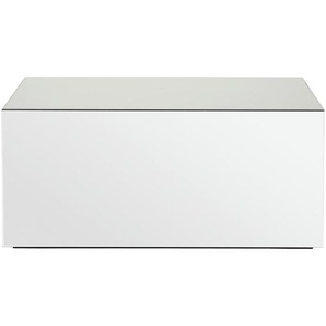 Mid.you Couchtisch, Klar, Glas, Holzwerkstoff, rechteckig, 50x45x100 cm, Wohnzimmer, Wohnzimmertische, Couchtische