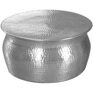 Mid.you Couchtisch, Silber, Metall, rund, 60x30.5 cm, Wohnzimmer, Wohnzimmertische, Couchtische
