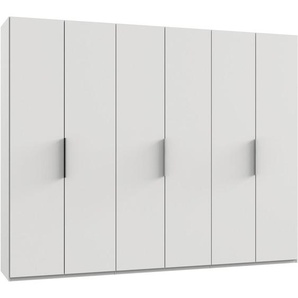 Mid.you Drehtürenschrank Wimex Level 36A, Weiß, Holzwerkstoff, 6 Fächer, 300x236x58 cm, BQ - Bündnis für Qualität, Made in Germany, DIN EN ISO 9001,