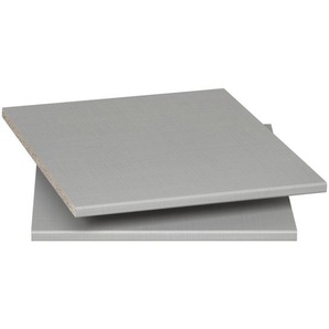 Mid.you Einlegebodenset, Grau, Holzwerkstoff, 43x1x50 cm, BQ - Bündnis für Qualität, Made in Germany, DIN EN ISO 9001, Schlafzimmer, Kleiderschränke,
