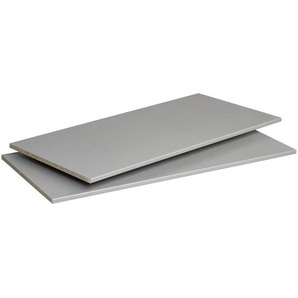 Mid.you Einlegebodenset, Grau, Holzwerkstoff, 96x2x50 cm, BQ - Bündnis für Qualität, Made in Germany, DIN EN ISO 9001, Schlafzimmer, Kleiderschränke,