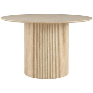 Mid.you Esstisch, Eiche, Holzwerkstoff, rund, Säule, 120x75x120 cm, Esszimmer, Tische, Esstische, Esstische rund