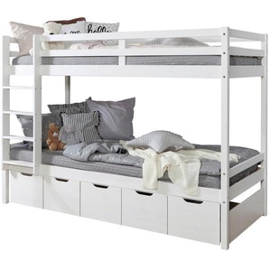 Mid.you Etagenbett, 90x200 cm, Holzmöbel, Kinderbetten Holz