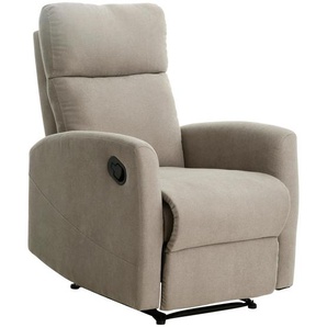 Mid.you Fernsehsessel, Grau, Textil, 66x98x66 cm, Relaxfunktion, Wohnzimmer, Sessel, Fernsehsessel