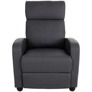 Mid.you Fernsehsessel , Grau , Textil , 69x75-100.5x87-157 cm , Liegefunktion , Wohnzimmer, Sessel, Fernsehsessel