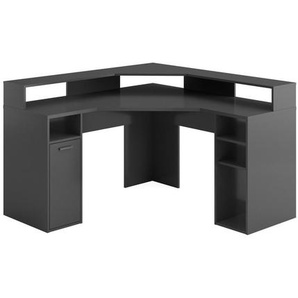 Mid.you Gaming, Anthrazit, Kunststoff, Freiform, eckig, 139x91 cm, Made in Germany, Stauraum, Arbeitszimmer, Schreibtische, PC- & Computertische