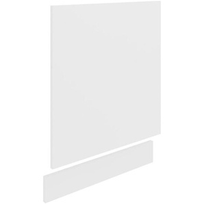 Mid.you Geschirrspülerfront, Weiß, Holzwerkstoff, 60x67x2 cm, Küchen, Küchenmöbel, Küchenschränke, Geräteumbauschränke