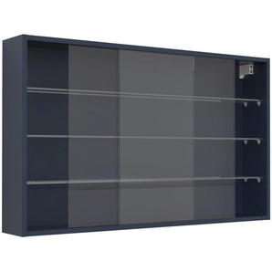 Mid.you Hängevitrine Drivalo, Anthrazit, Glas, 3 Fächer, 100x60x15 cm, hängend, Esszimmer, Vitrinen