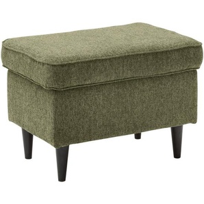 Mid.you Hocker, Olivgrün, Textil, rechteckig, 63x43x42 cm, Made in EU, Wohnzimmer, Hocker, Sitzhocker
