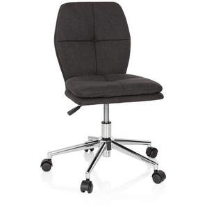 Mid.you Jugenddrehstuhl, Schwarz, Textil, Drehkreuz, 42x80-90x55 cm, Arbeitszimmer, Bürostühle, Jugend- & Kinderdrehstühle