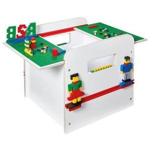 Mid.you Kinderregal Moose Toys Room 2 Build , Mehrfarbig, Weiß , Metall , Uni , 2 Fächer , 43.5x39.5x42.5 cm , Kinder & Jugendmöbel, Kindermöbel, Kinderregale