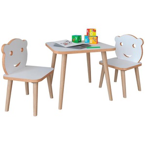 Mid.you Kindersitzgruppe , Weiß , Babymöbel, Kindersitzgruppen