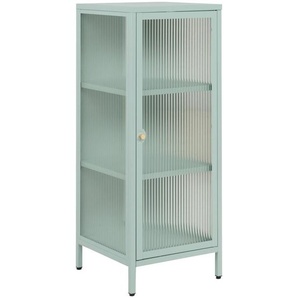 Mid.you Kommode, Mintgrün, Metall, 2 Fächer, 40x101.5x40 cm, Garderobe, Garderoben Kommoden