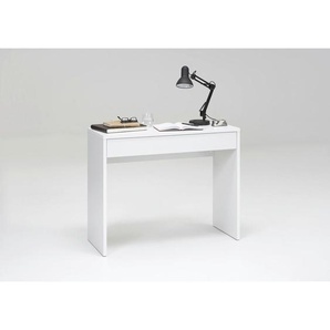 Mid.you Konsolentisch, Weiß, Holzwerkstoff, 1 Schublade(n) Schubladen, 40x80x100 cm, Made in Germany, Wohnzimmer, Wohnzimmertische, Konsolentische