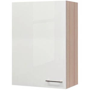 Mid.you Küchenoberschrank, Akazie, Perlmutt, Holzwerkstoff, 2 Fächer, 60x89x32 cm, Made in Germany, individuell planbar, hängend, Küchen, Küchenmöbel, Küchenschränke, Küchenoberschränke