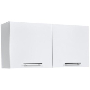 Mid.you Küchenoberschrank, Weiß, Holzwerkstoff, 1 Fächer, 100x50x31 cm, hängend, Küchen, Küchenmöbel, Küchenschränke, Küchenoberschränke
