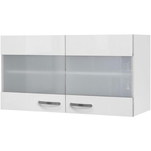 Mid.you Küchenoberschrank, Weiß, Holzwerkstoff, 1 Fächer, 100x54.8x32 cm, Made in Germany, individuelle Inneneinteilung, hängend, Küchen, Küchenmöbel, Küchenschränke, Küchenoberschränke