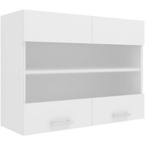 Mid.you Küchenoberschrank, Weiß, Holzwerkstoff, 1 Fächer, 80x60x31 cm, hängend, Küchen, Küchenmöbel, Küchenschränke, Küchenoberschränke