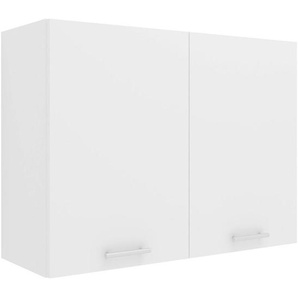 Mid.you Küchenoberschrank, Weiß, Holzwerkstoff, 1 Fächer, 80x60x31 cm, hängend, Küchen, Küchenmöbel, Küchenschränke, Küchenoberschränke