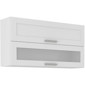 Mid.you Küchenoberschrank, Weiß, Metall, 110x58x31 cm, Küchen, Küchenmöbel, Küchenschränke, Küchenoberschränke