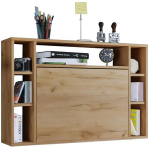 Mid.you Laptoptisch, Eiche, Honig, 20x60 cm, Regal, Wandmontage, Arbeitszimmer, Schreibtische, PC- & Computertische