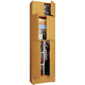 Mid.you Mehrzweckschrank, Buche, Kunststoff, 1 Schubladen, 70x240x39 cm, stehend, Schlafzimmer, Kleiderschränke, Mehrzweckschränke