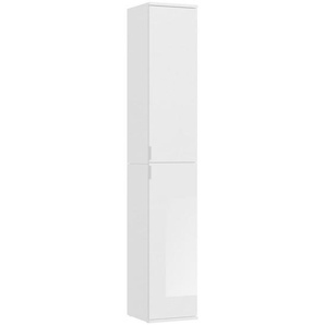 Mid.you Mehrzweckschrank, Weiß, Metall, 4 Fächer, 32.5x193x37 cm, FSC Mix, Schlafzimmer, Kleiderschränke, Mehrzweckschränke