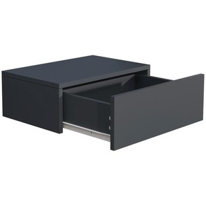 Mid.you Nachtschrank, Anthrazit, Holzwerkstoff, 1 Schublade(n) Schubladen, 45x15x30 cm, hängend, Schlafzimmer, Nachttische