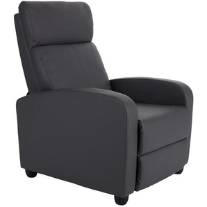 Mid.you Relaxsessel, Anthrazit, Textil, 69x75-100.5x87-157 cm, Liegefunktion, Wohnzimmer, Sessel, Relaxsessel