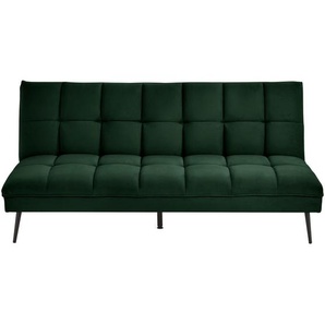 Mid.you Schlafsofa, Dunkelgrün, Textil, 3-Sitzer, 178x84x98 cm, Liegefunktion, Kinder- & Jugendzimmer, Jugendmöbel, Jugendsofas