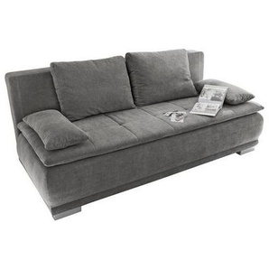 Mid.you Schlafsofa , Grau , Textil , Uni , 208x93x105 cm , Kinder & Jugendmöbel, Jugendmöbel, Jugendsofas