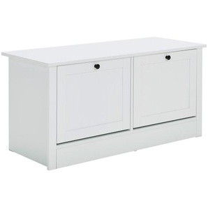 Mid.you Schuhkipper, Holzwerkstoff, 100x45x39 cm, Garderobe, Schuhaufbewahrung, Schuhkipper