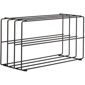 Mid.you Schuhregal, Schwarz, Metall, 73x40x28.5 cm, erweiterbar, Garderobe, Schuhaufbewahrung, Schuhregale