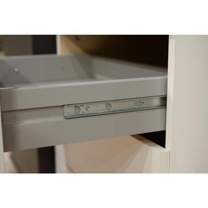 Mid.you Schwebetürenschrank, Beige, Greige, Holzwerkstoff, 6 Fächer, 6 Schubladen, 270x208x64 cm, BQ - Bündnis für Qualität, Made in Germany, DIN EN
