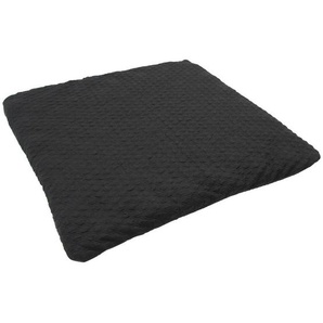 Mid.you Sitzkissen , Schwarz , Textil , Füllung: Schaumstoff , rechteckig , 42x2x39 cm , langlebig , Wohntextilien, Kissen, Sitzkissen
