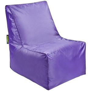 Mid.you Sitzsack , Lila , Kunststoff , Uni , 320 L , Füllung: recyceltes Polystyrol (Eps) , 60x85x75 cm , Indoor, formstabil , Wohnzimmer, Hocker, Sitzsäcke
