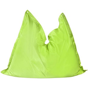 Mid.you Sitzsack , Limette , Kunststoff , Uni , 390 L , Füllung: recyceltes Polystyrol (Eps) , 140x30x170 cm , Indoor , Wohnzimmer, Hocker, Sitzsäcke