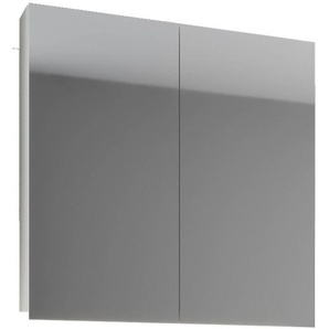 Mid.you Spiegelschrank, Holzwerkstoff, 1 Fächer, 80x59x12 cm, Badezimmer, Badezimmerspiegel, Spiegelschränke