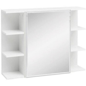 Mid.you Spiegelschrank, Holzwerkstoff, 1 Fächer, 80x64.5x20 cm, Badezimmer, Badezimmerspiegel, Spiegelschränke