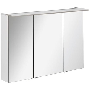 Mid.you Spiegelschrank, Metall, F, 100x69.5x23.5 cm, Badezimmer, Badezimmerspiegel, Spiegelschränke