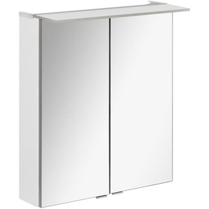 Mid.you Spiegelschrank, Metall, F, 60x69.5x23.5 cm, Badezimmer, Badezimmerspiegel, Spiegelschränke