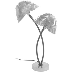 Mid.you Tischleuchte, Silber, Metall, 16x60 cm, Lampen & Leuchten, Innenbeleuchtung, Tischlampen, Tischlampen