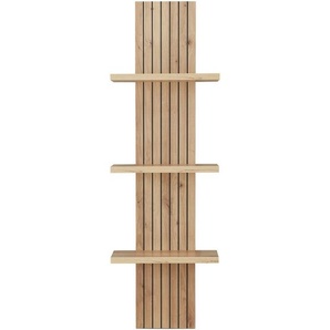 Mid.you Wandregal Lahore, Eiche Artisan, Holzwerkstoff, 38x120x22 cm, Küchen, Küchenmöbel, Küchenregale