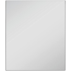 Mid.you Wandspiegel, Anthrazit, Glas, Holzwerkstoff, rechteckig, 60x70x2 cm, Spiegel, Wandspiegel