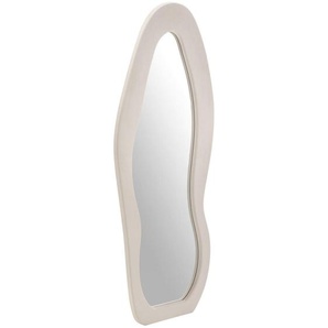 Mid.you Wandspiegel, Beige, Glas, Textil, Holzwerkstoff, 60x150x4 cm, Spiegel, Wandspiegel